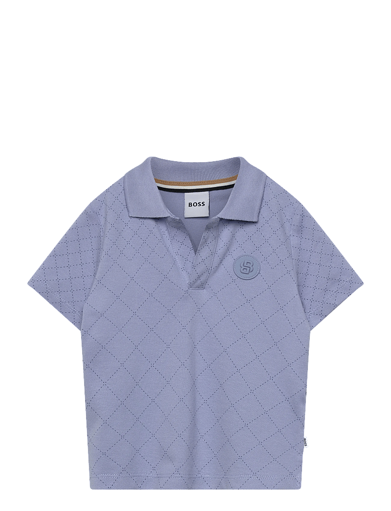 BOSS - SHORT SLEEVE POLO - kurzärmelig - medium grey - 0