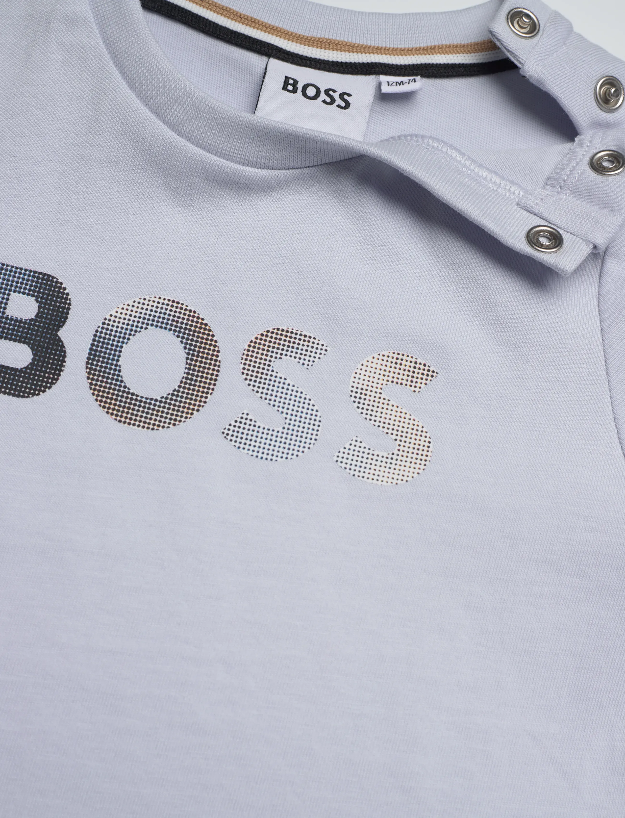 BOSS - SHORT SLEEVES TEE-SHIRT - kortärmade t-shirts - pale blue - 2
