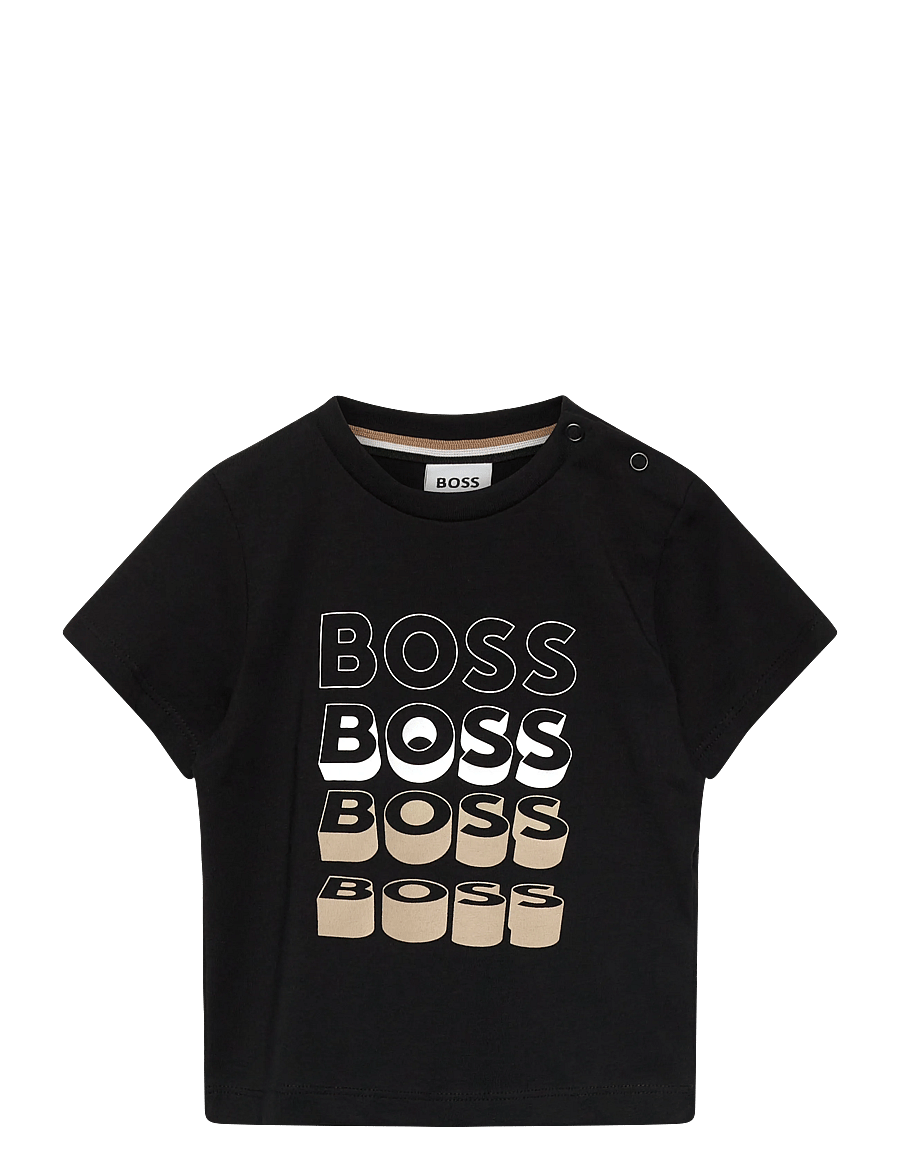 BOSS - SHORT SLEEVES TEE-SHIRT - kurzärmelige - black - 0