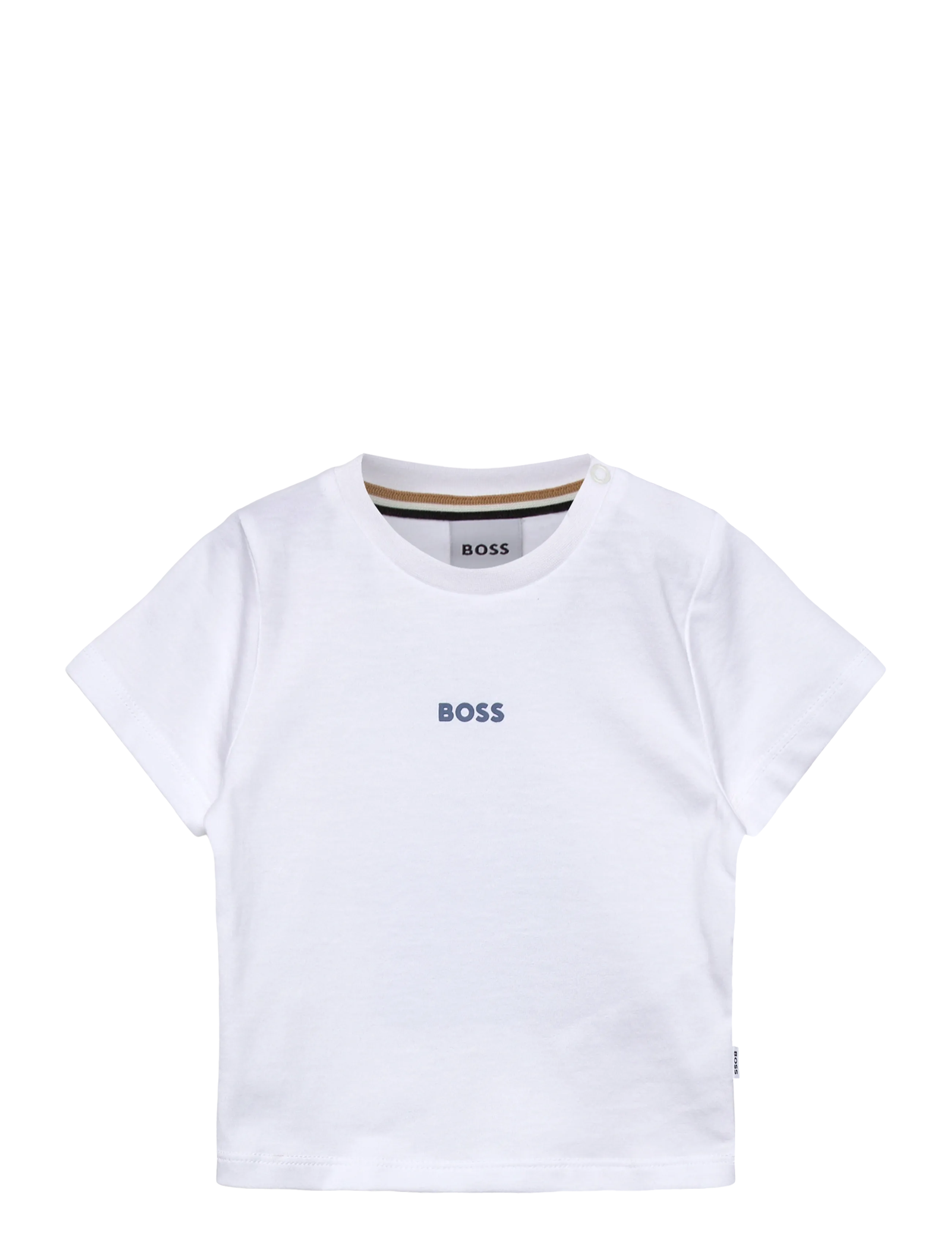 BOSS Short Sleeves Tee-Shirt, 74, T-shirts, Weiß - Short-sleeved, Kinder