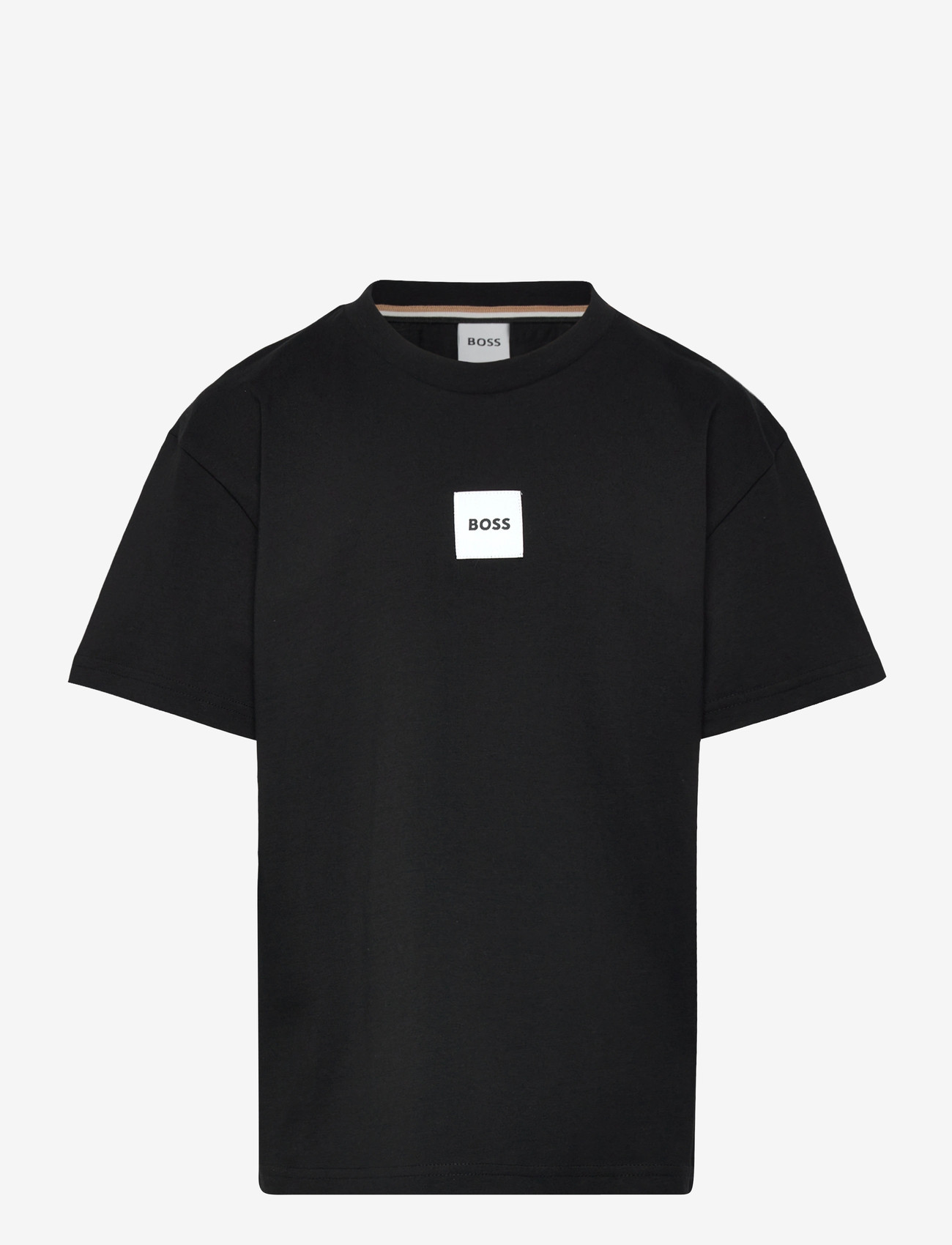 BOSS - SHORT SLEEVES TEE-SHIRT - kortærmede t-shirts - black - 0
