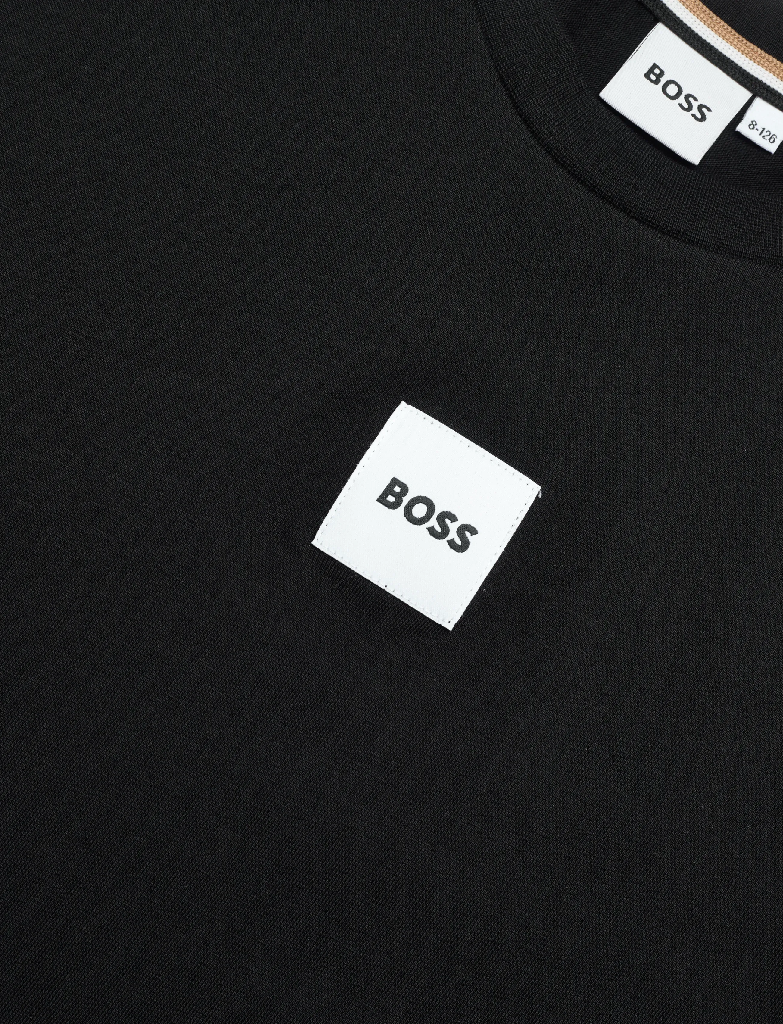BOSS - SHORT SLEEVES TEE-SHIRT - lühikeste varrukatega t-särgid - black - 2