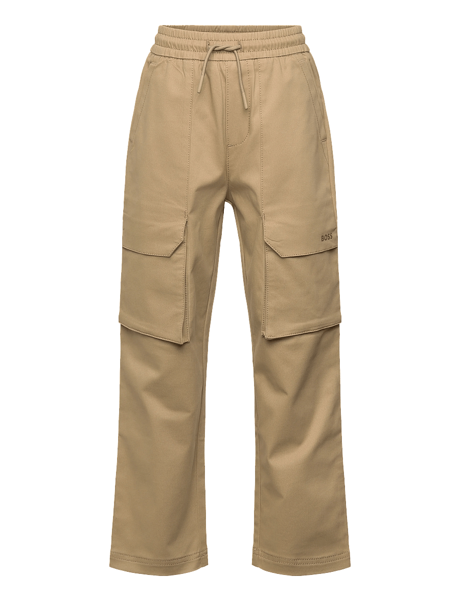 BOSS - TROUSERS - cargobyxor - dark stone - 0