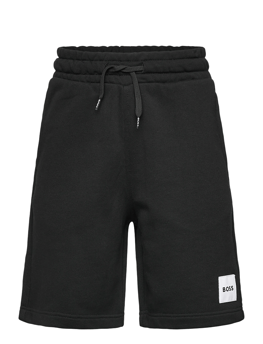 BOSS - BERMUDA SHORTS - sweatshorts - black - 0