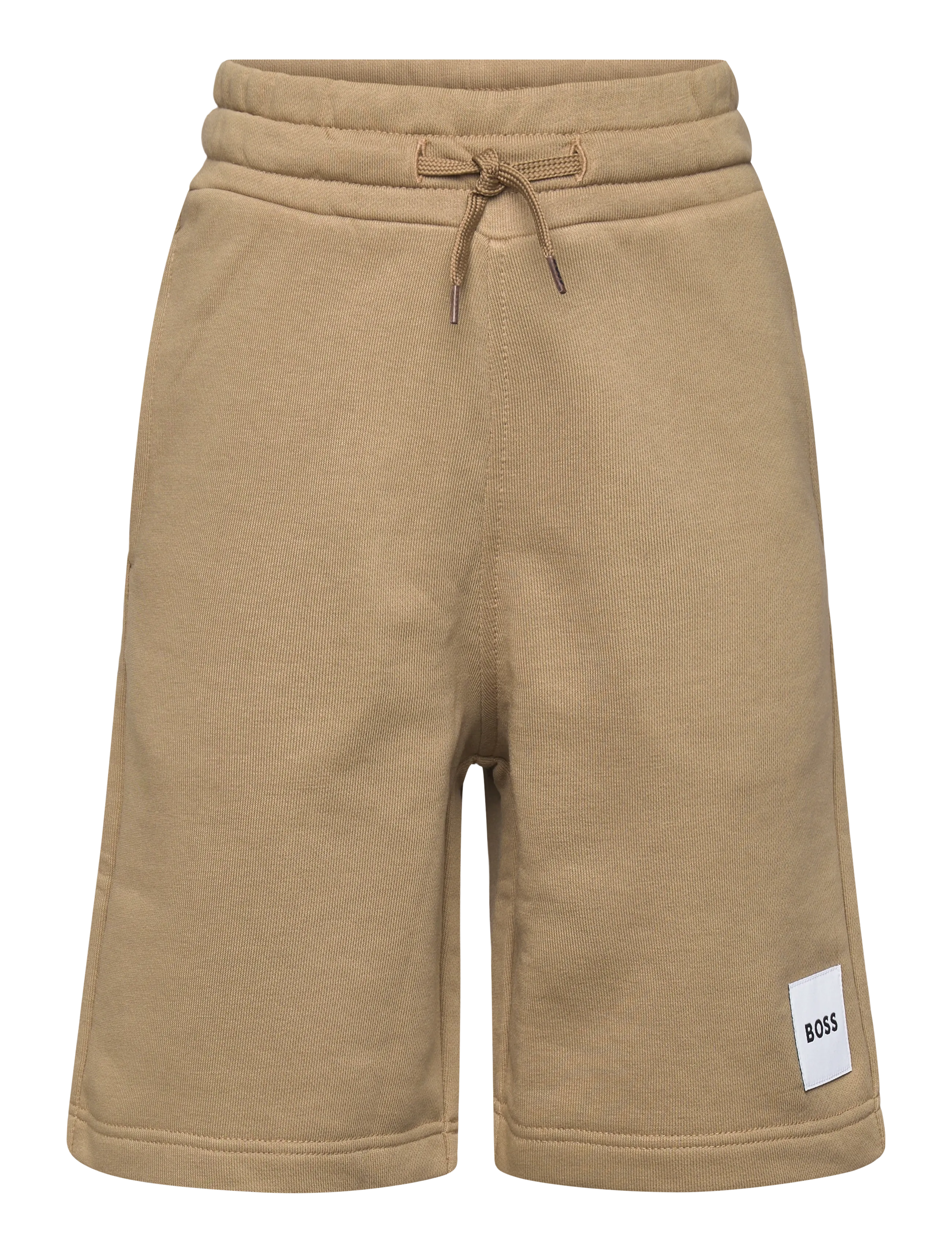 BOSS BERMUDA SHORTS - Shorts - DARK STONE / beige