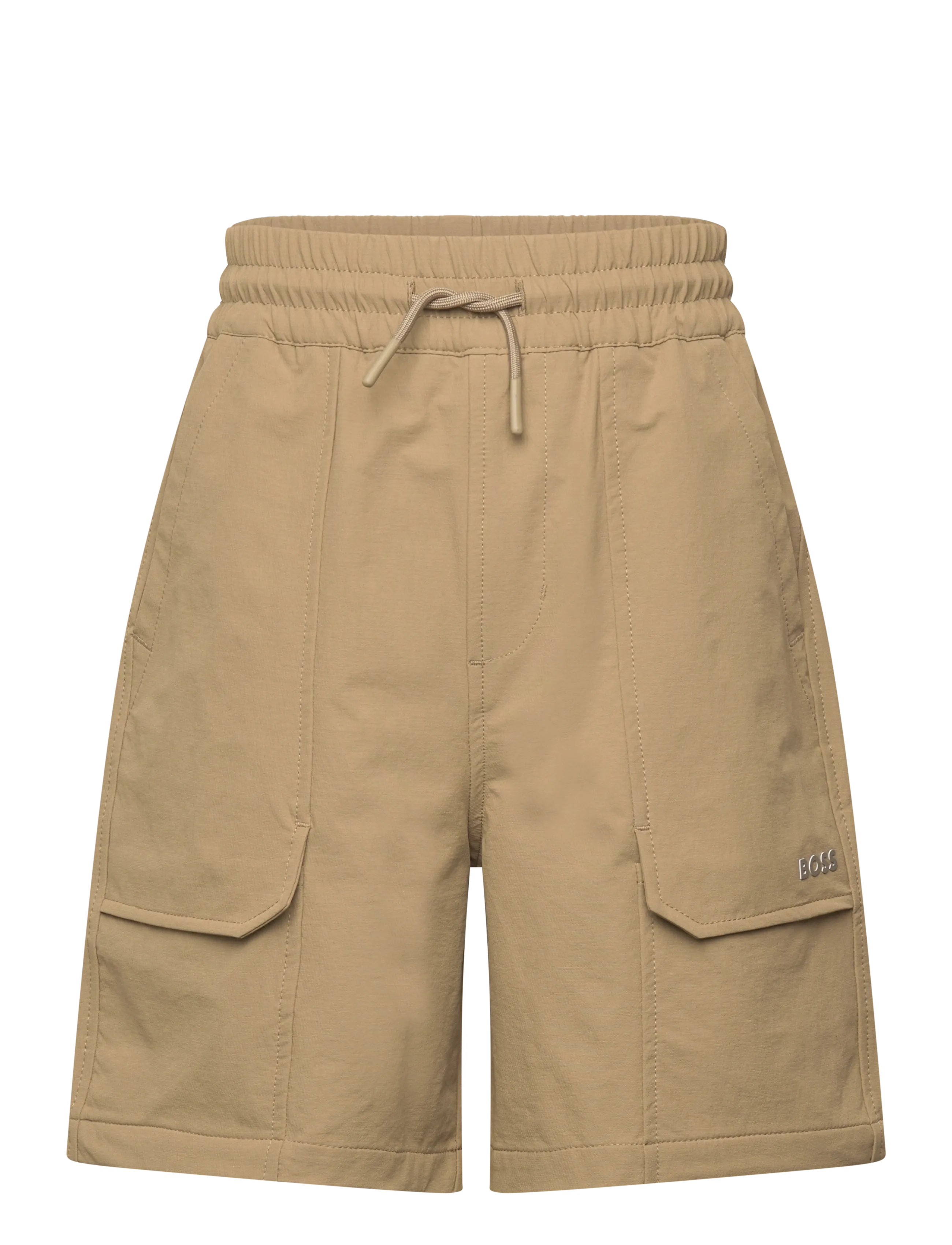 BOSS BERMUDA SHORTS - Kleidung - DARK STONE / beige