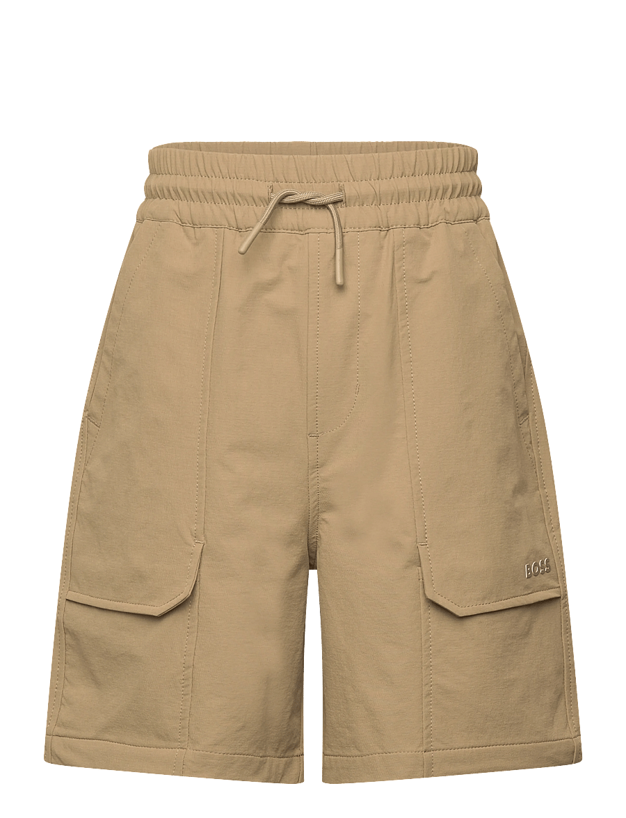 BOSS - BERMUDA SHORTS - lühikesed kargopüksid - dark stone - 0
