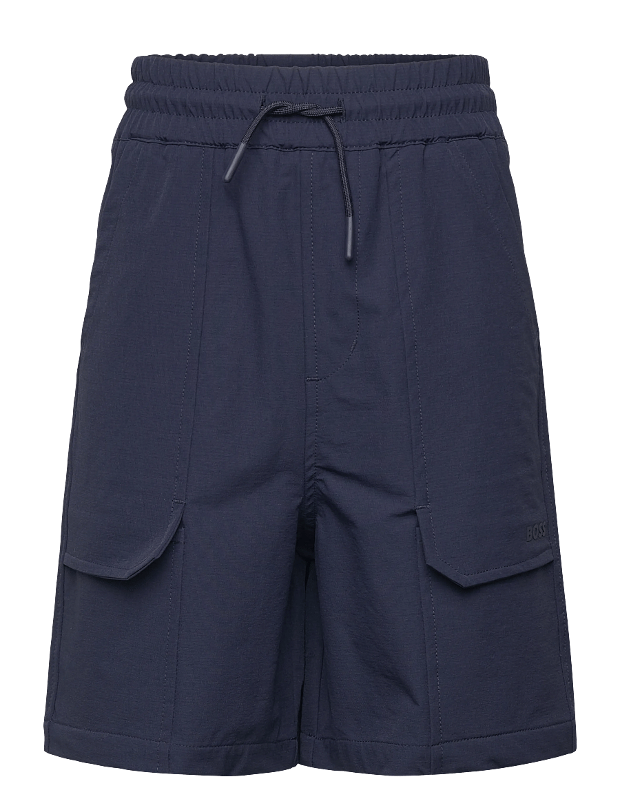 BOSS - BERMUDA SHORTS - cargo shorts - navy - 0
