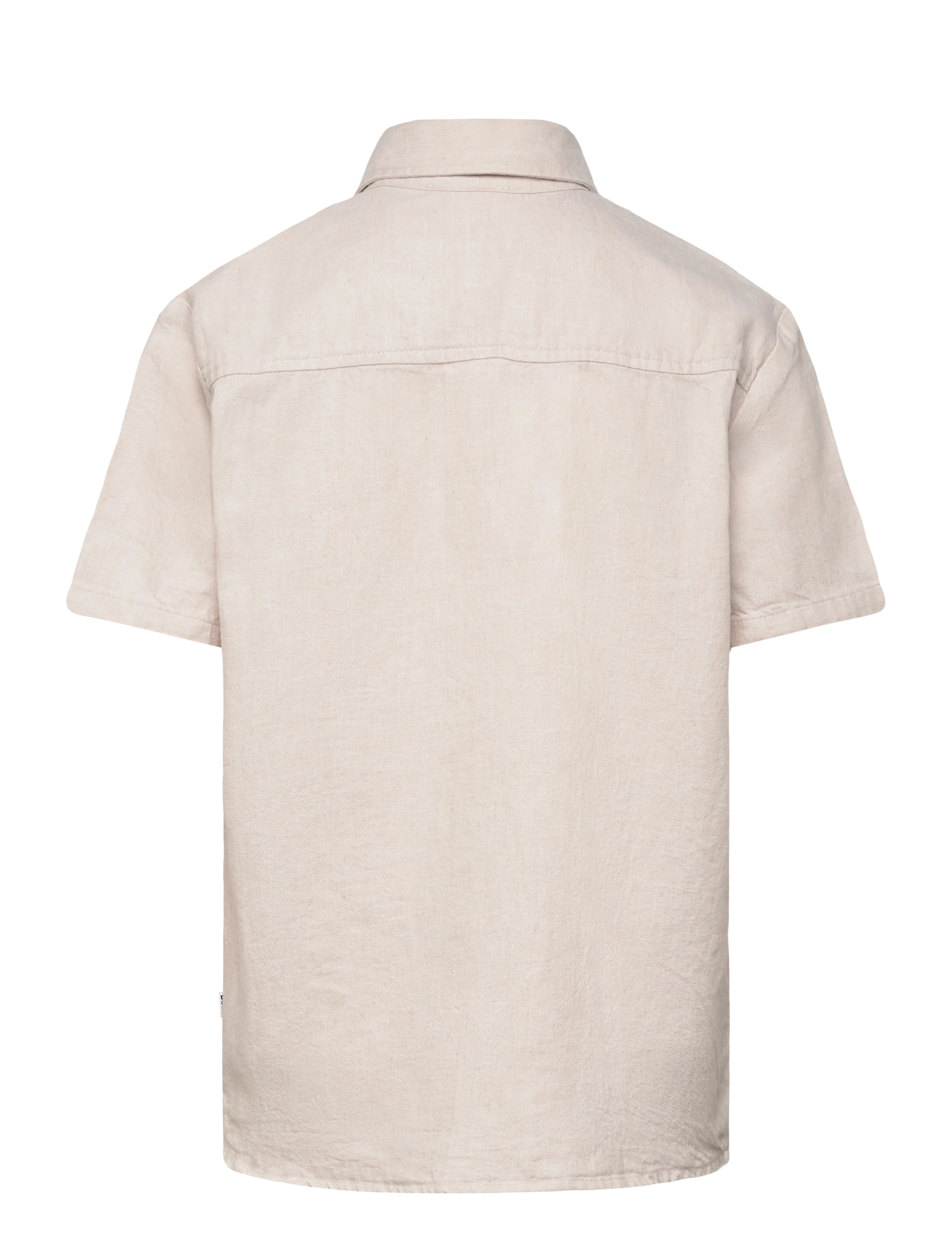 BOSS - SHORT SLEEVE SHIRT - kurzärmlige hemden - ivory - 1
