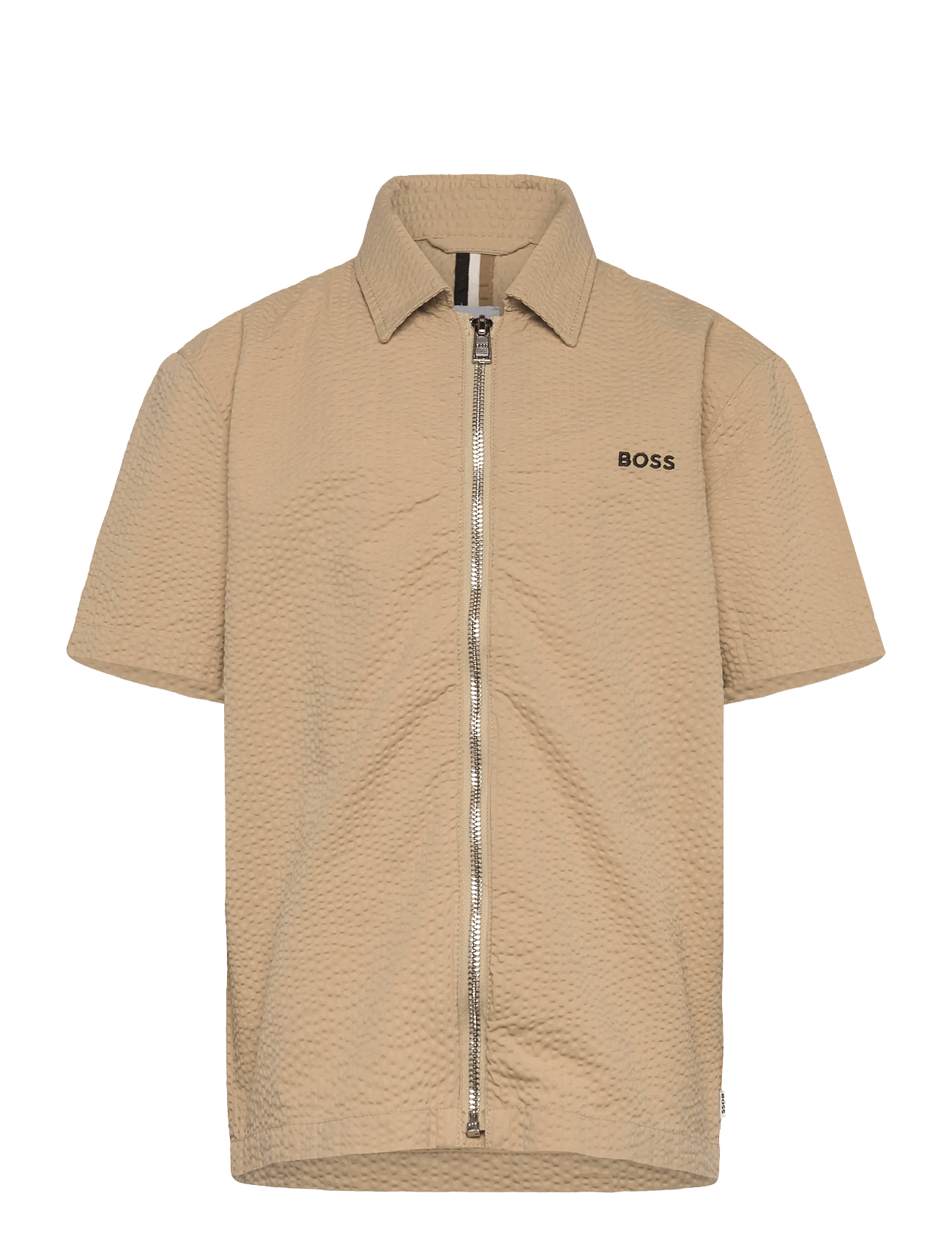 SHORT SLEEVE SHIRT - STONE
