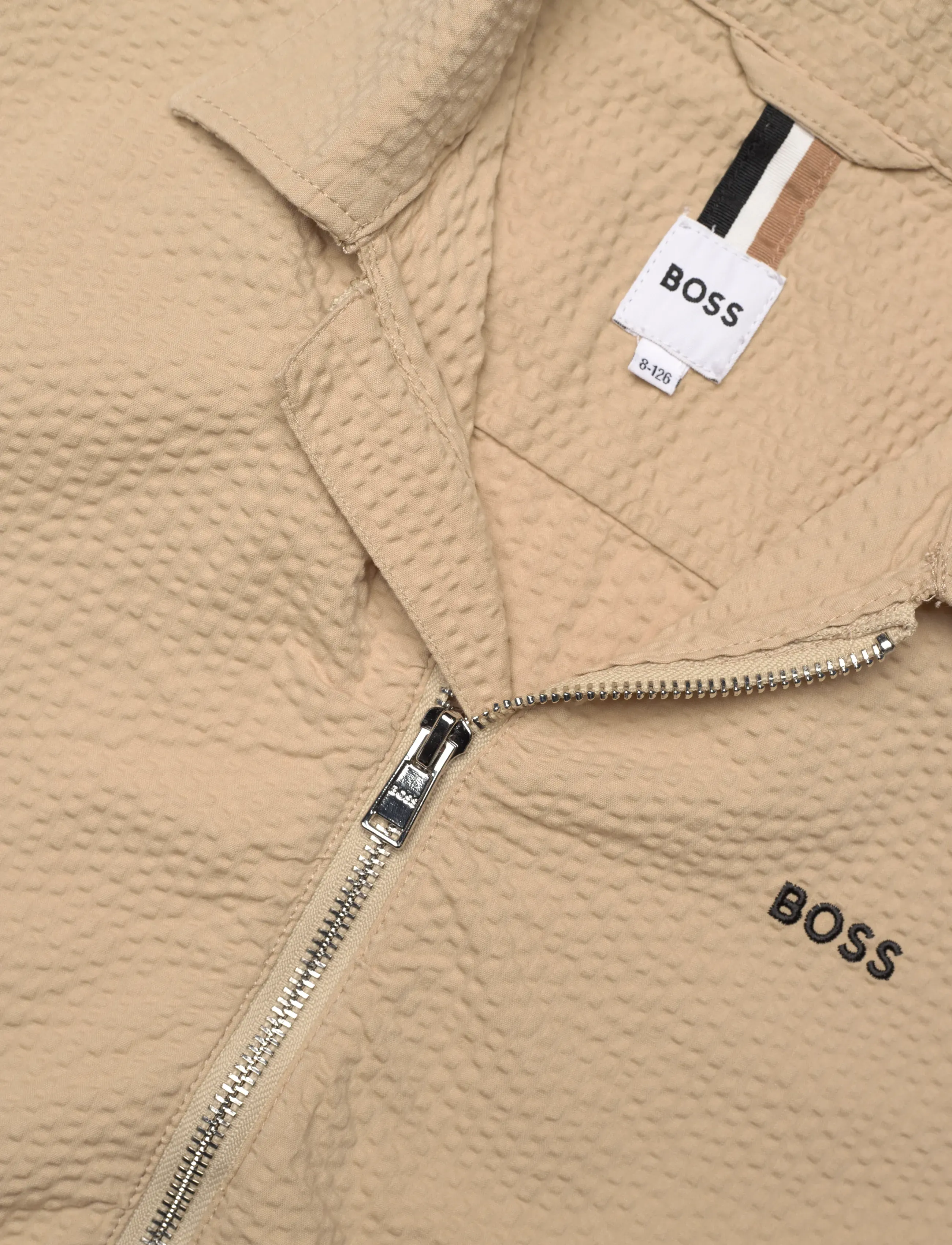 BOSS - SHORT SLEEVE SHIRT - kortærmede skjorter - stone - 2