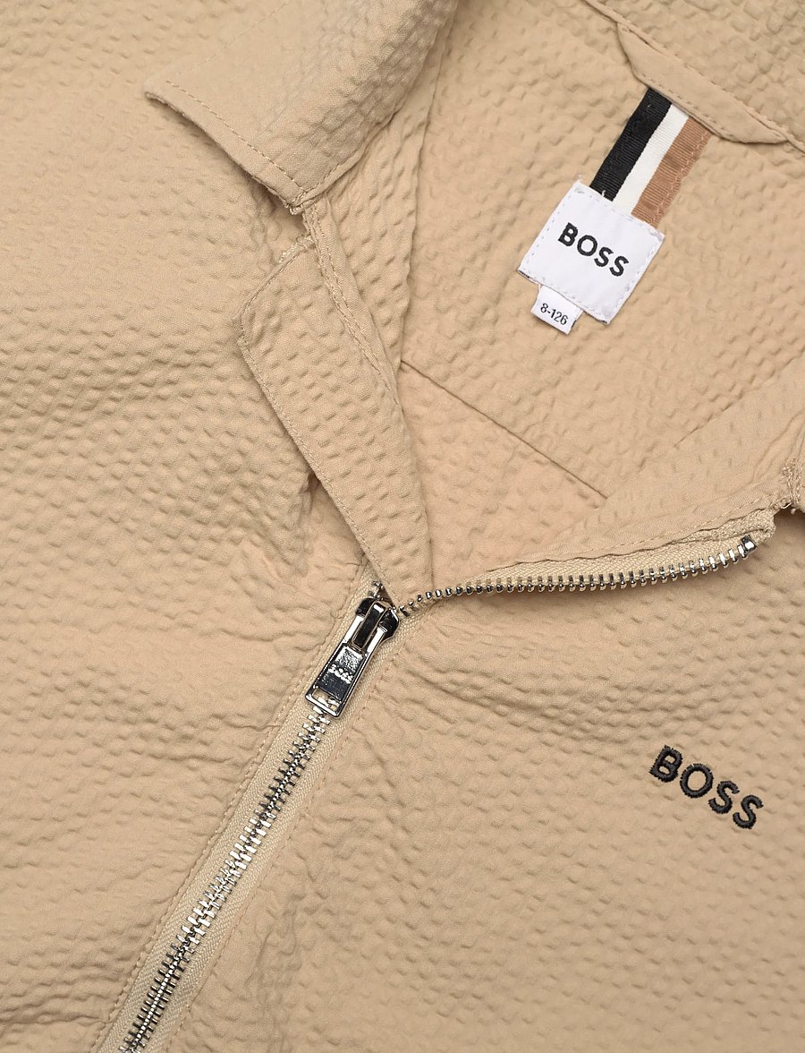 BOSS - SHORT SLEEVE SHIRT - kurzärmlige hemden - stone - 2