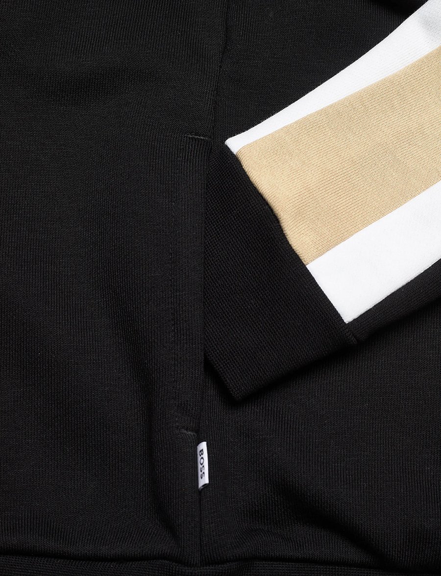 BOSS - HOODED CARDIGAN - veste polaire - black - 3