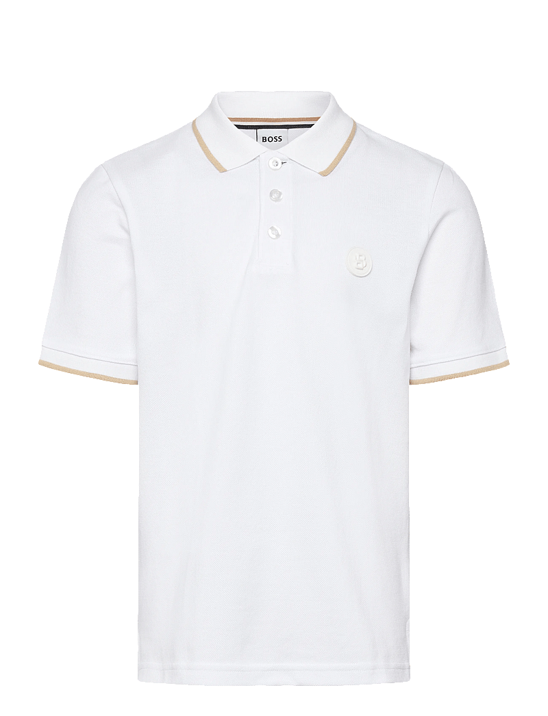 BOSS - SHORT SLEEVE POLO - kurzärmelig - white - 0