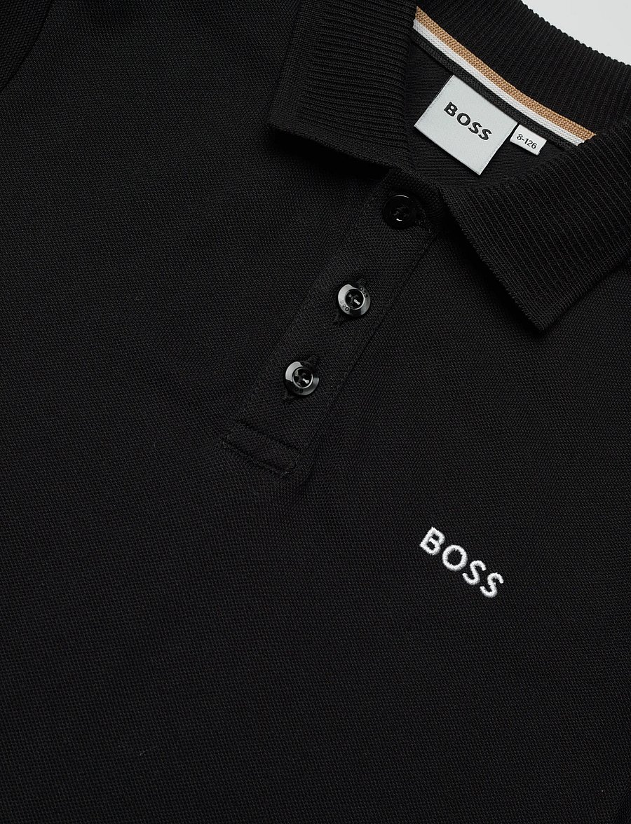 BOSS - SHORT SLEEVE POLO - lühikeste varrukatega polod - black - 2