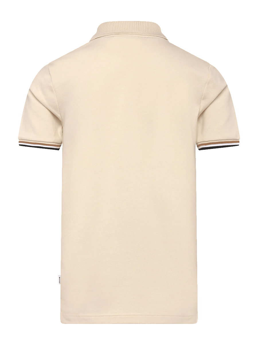 BOSS - SHORT SLEEVE POLO - kortærmede poloer - sand - 1