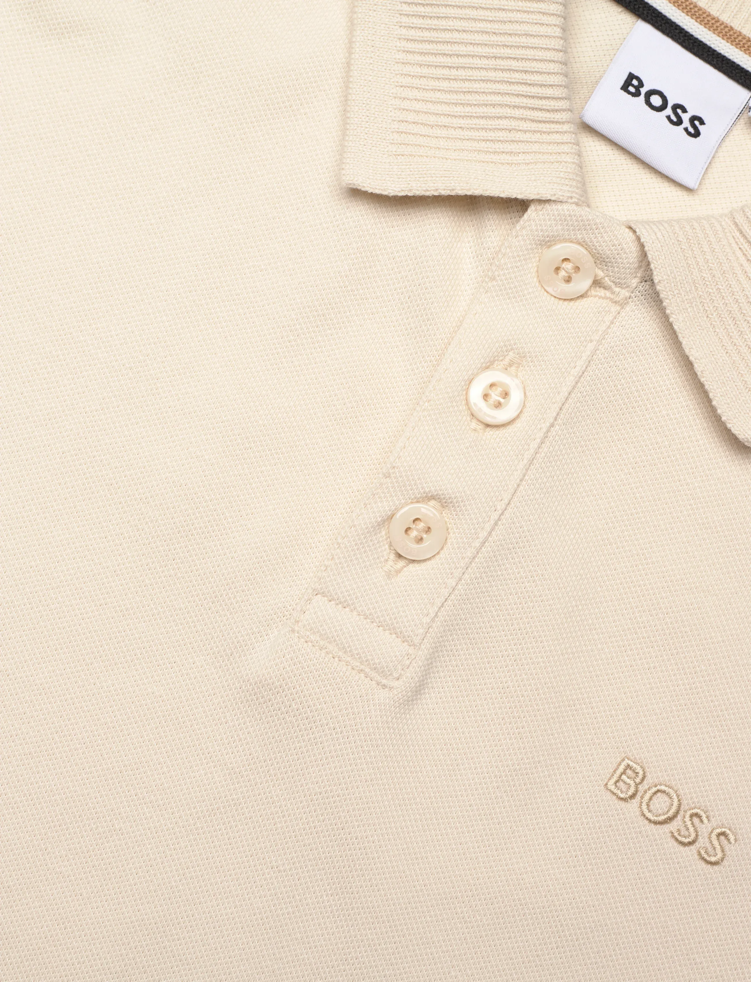 BOSS - SHORT SLEEVE POLO - kortärmade pikéer - sand - 2