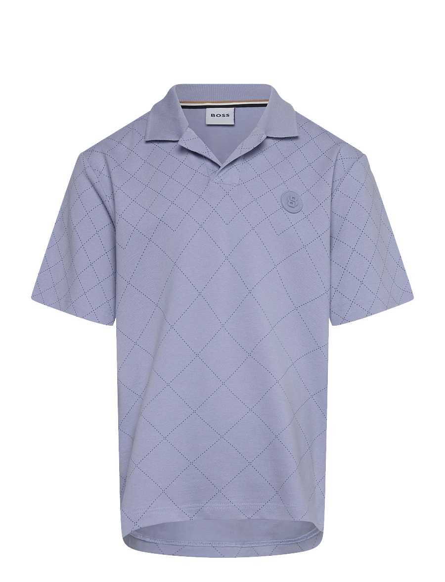 BOSS - SHORT SLEEVE POLO - kortärmade pikéer - medium grey - 0