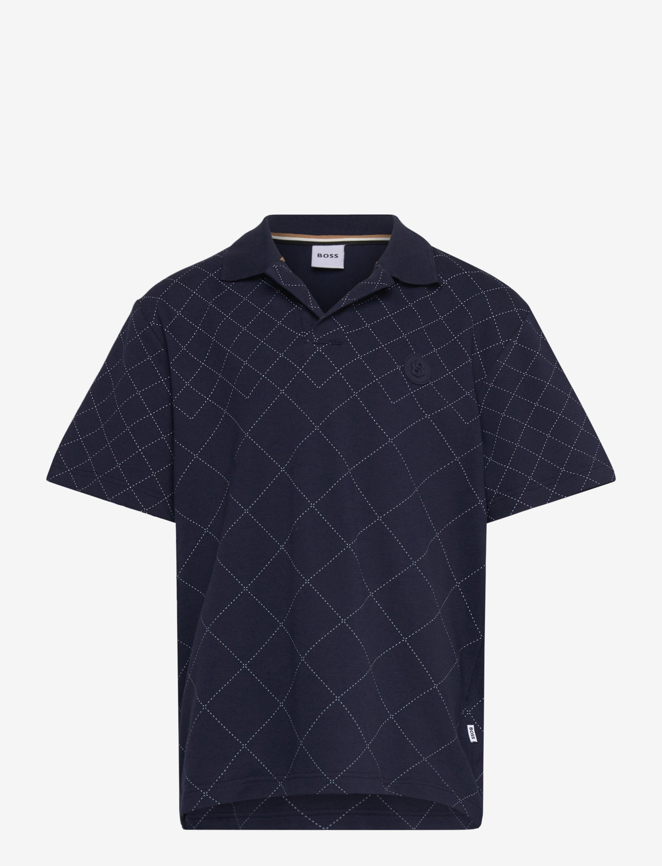 BOSS - SHORT SLEEVE POLO - kortærmede poloer - navy - 0