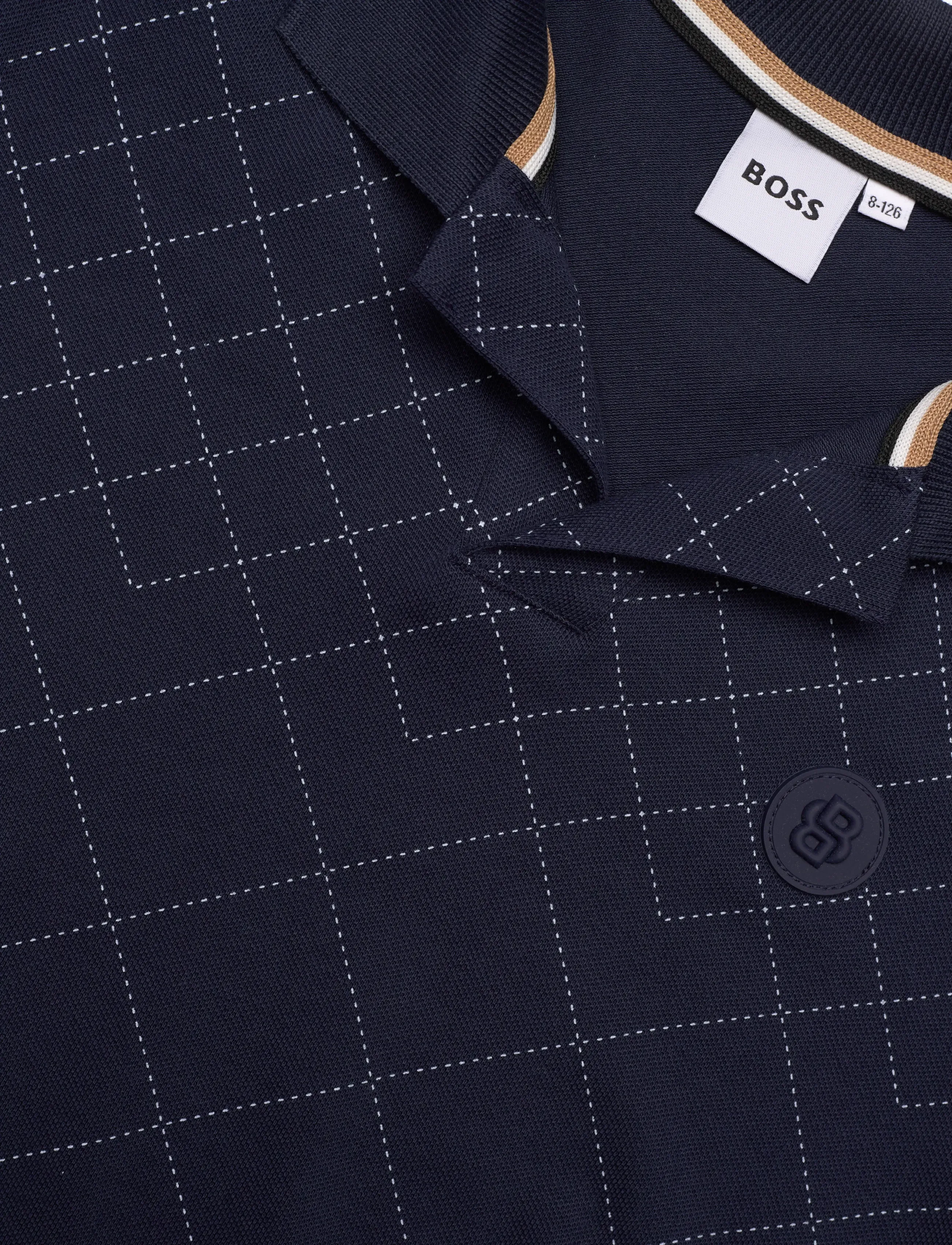 BOSS - SHORT SLEEVE POLO - lyhythihaiset - navy - 2