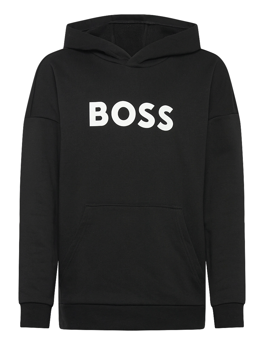BOSS - HOODED SWEATSHIRT - pulls à capuche - black - 0