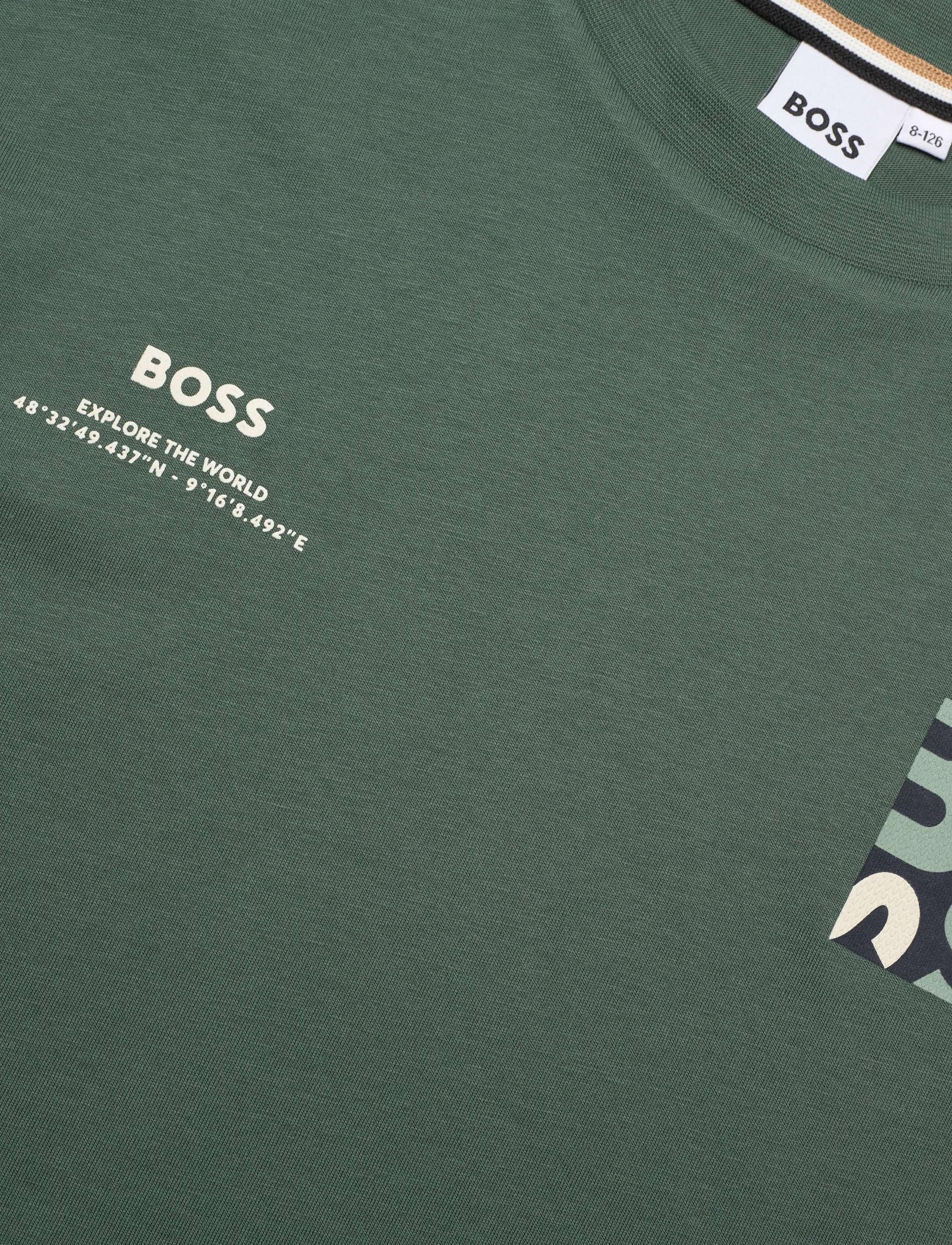 BOSS - SHORT SLEEVES TEE-SHIRT - kurzärmelige - stone pine - 2