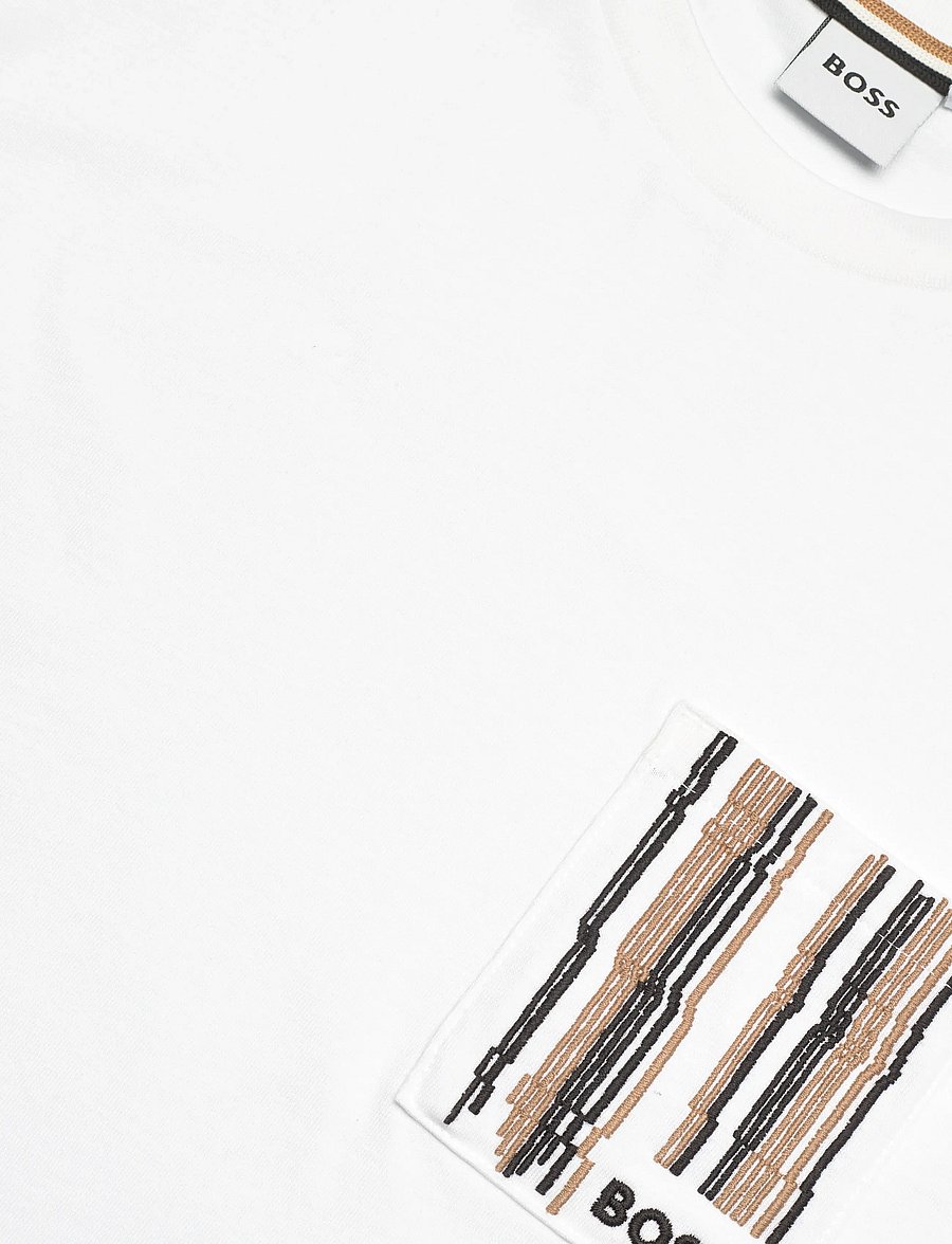 BOSS - SHORT SLEEVES TEE-SHIRT - kortärmade t-shirts - white - 2