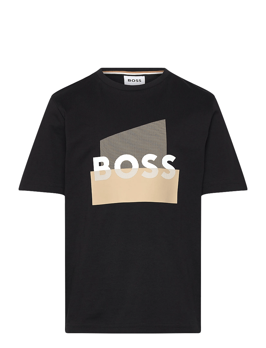 BOSS - SHORT SLEEVES TEE-SHIRT - kurzärmelige - black - 0