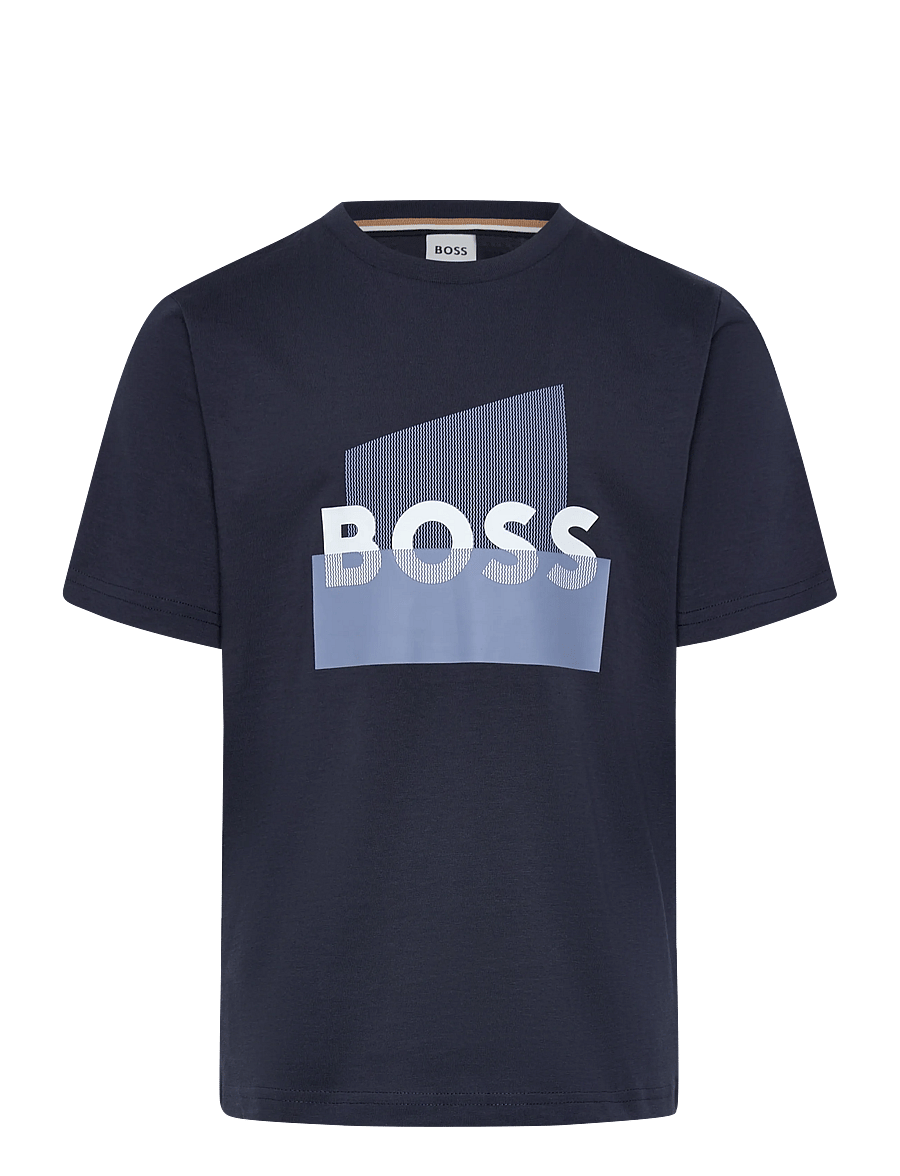 BOSS - SHORT SLEEVES TEE-SHIRT - kurzärmelige - navy - 0