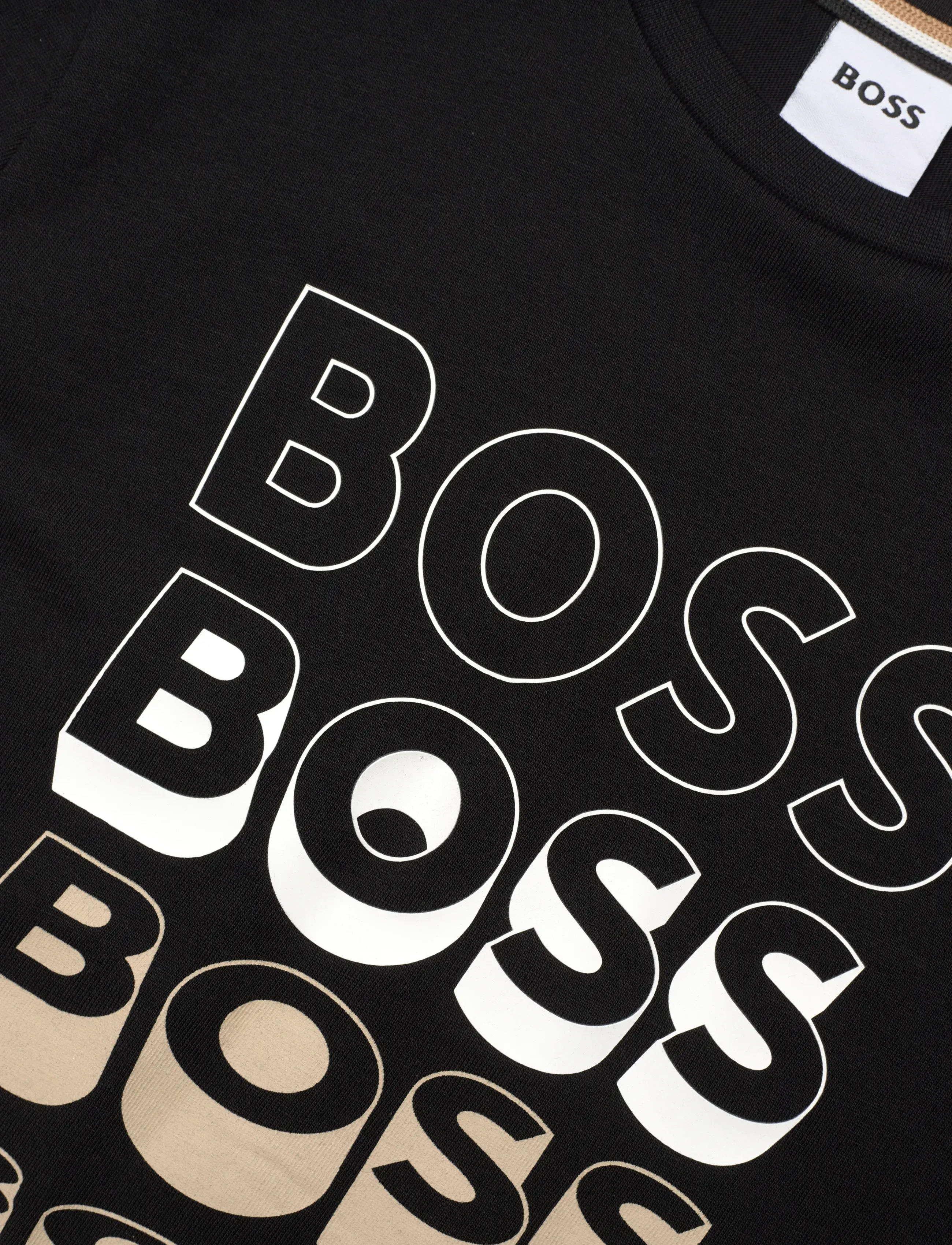 BOSS - SHORT SLEEVES TEE-SHIRT - kortærmede t-shirts - black - 2