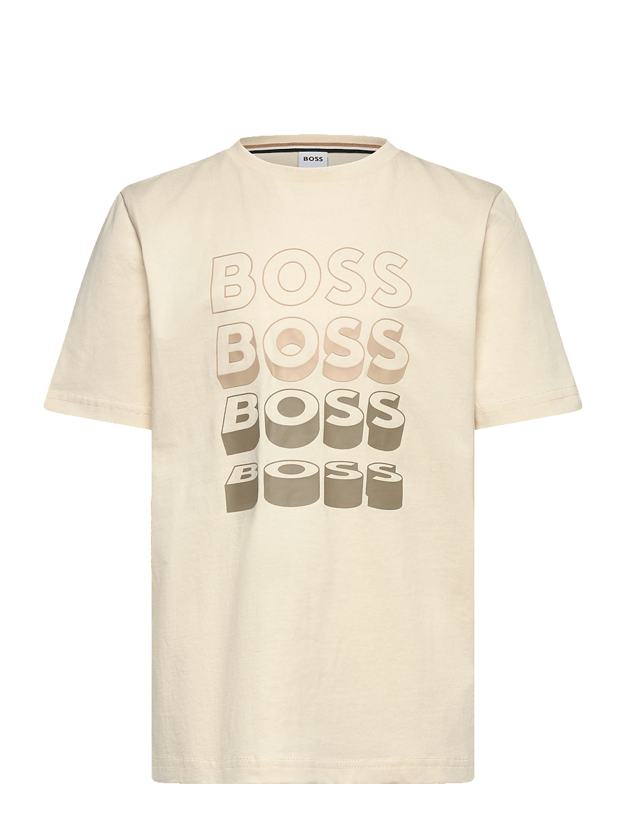 BOSS - SHORT SLEEVES TEE-SHIRT - kurzärmelige - sand - 0