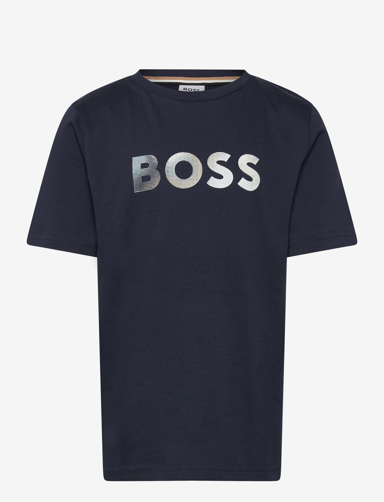 BOSS - SHORT SLEEVES TEE-SHIRT - kortærmede t-shirts - navy - 0
