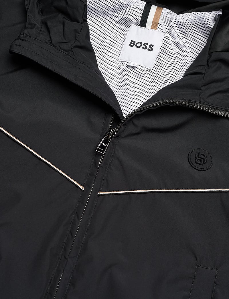 BOSS - HOODED JACKET - vindjakker - black - 2