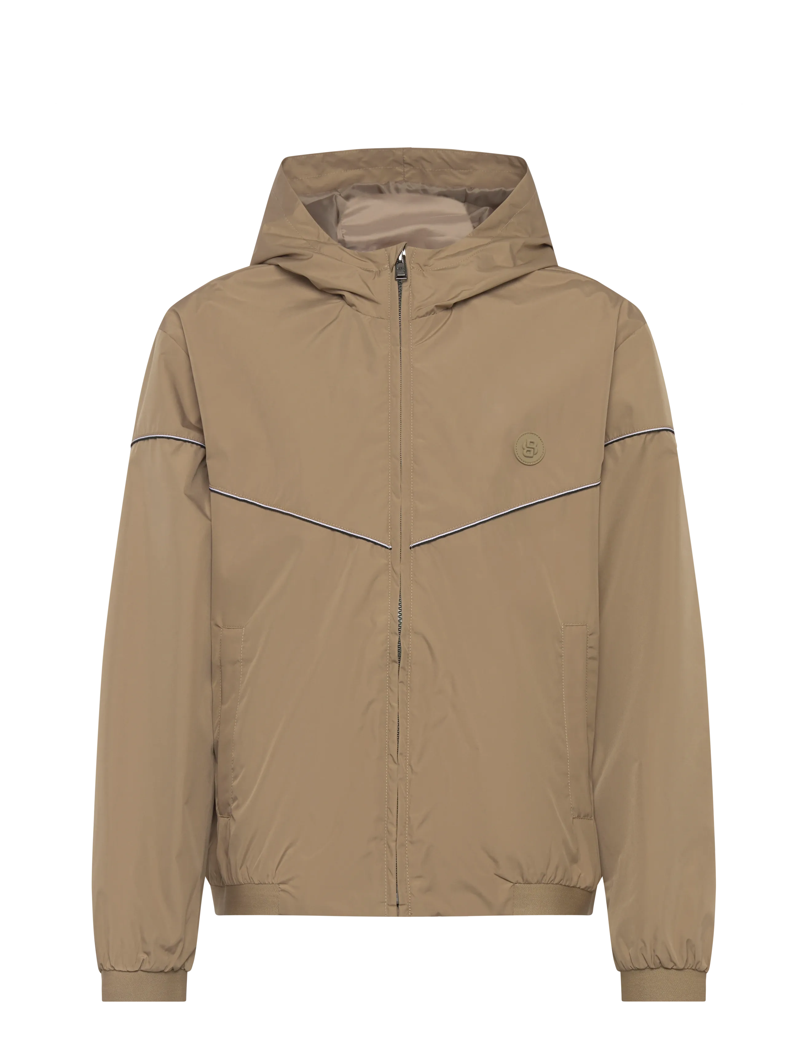 BOSS Hooded Jacke Beige - 126 - Kinder