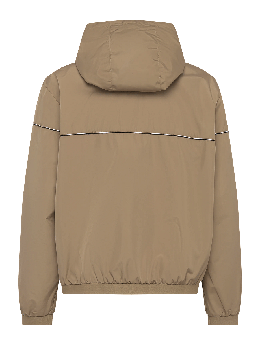 BOSS - HOODED JACKET - windjacken - dark stone - 1