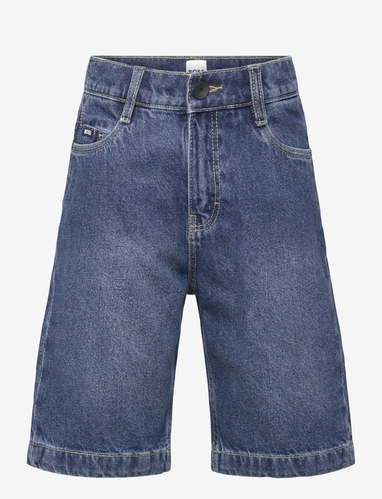 BOSS - DENIM SHORTS - jeansshorts - double stone + brush - 0