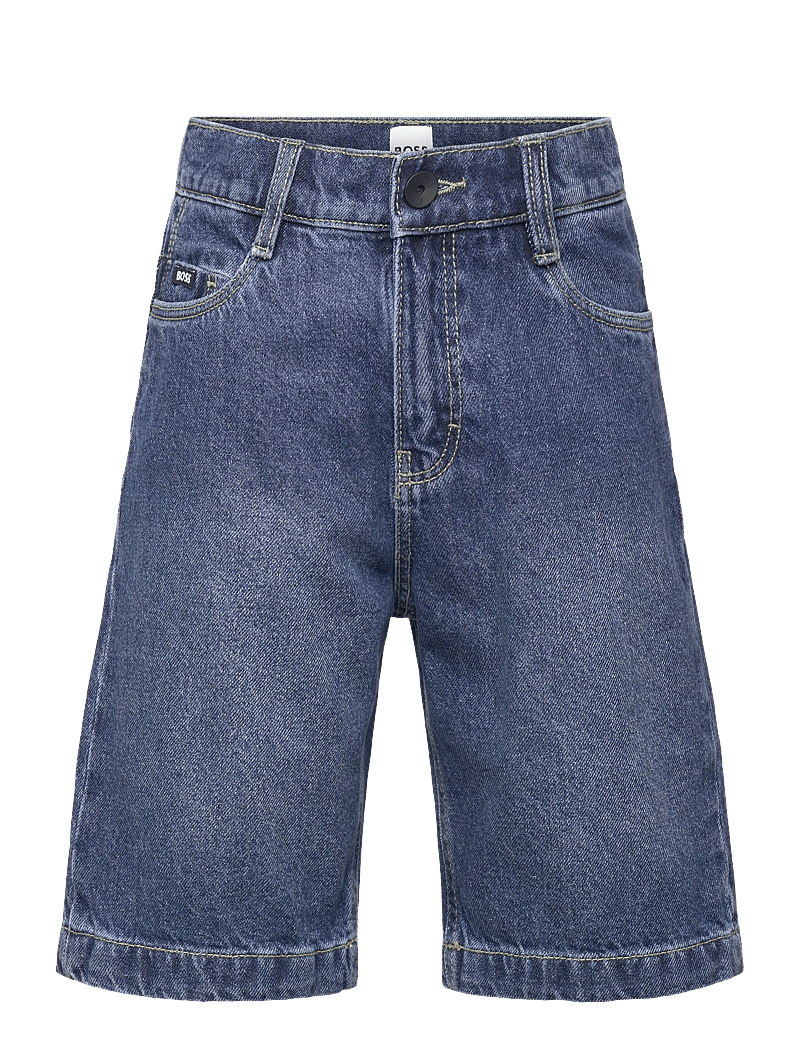 BOSS - DENIM SHORTS - jeansshorts - double stone + brush - 0