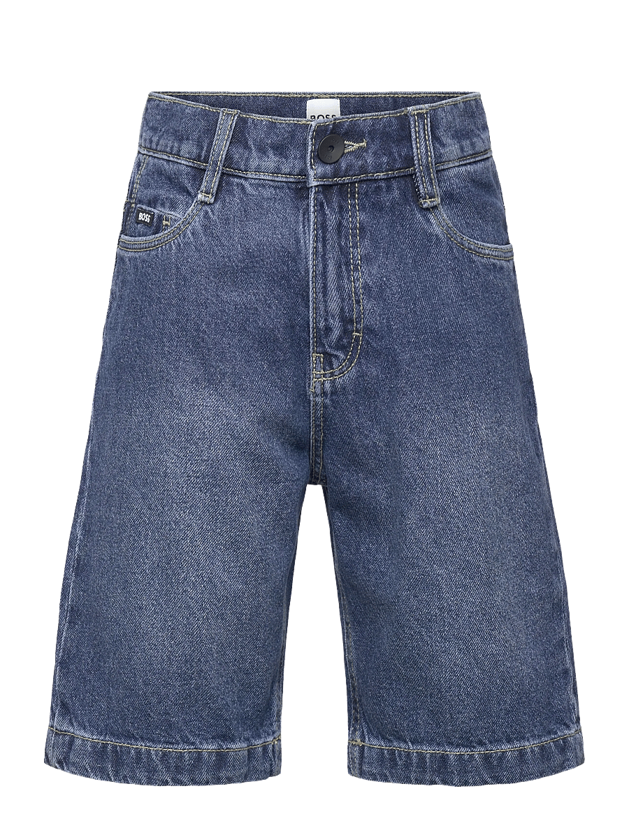 BOSS - DENIM SHORTS - jeansshorts - double stone + brush - 0