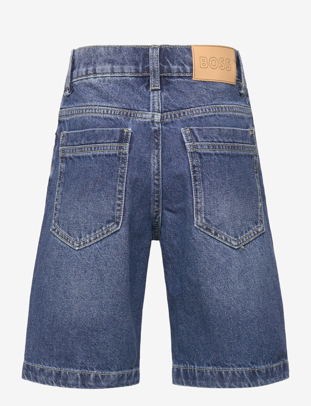 BOSS - DENIM SHORTS - jeansshorts - double stone + brush - 1