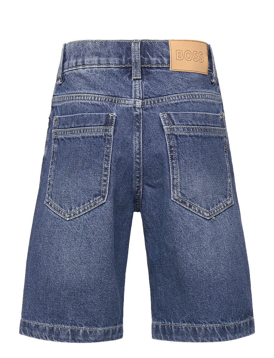 BOSS - DENIM SHORTS - jeansshorts - double stone + brush - 1