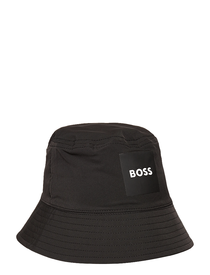BOSS - REVERSIBLE BUCKET HAT - vinteraccessoarer - black - 0