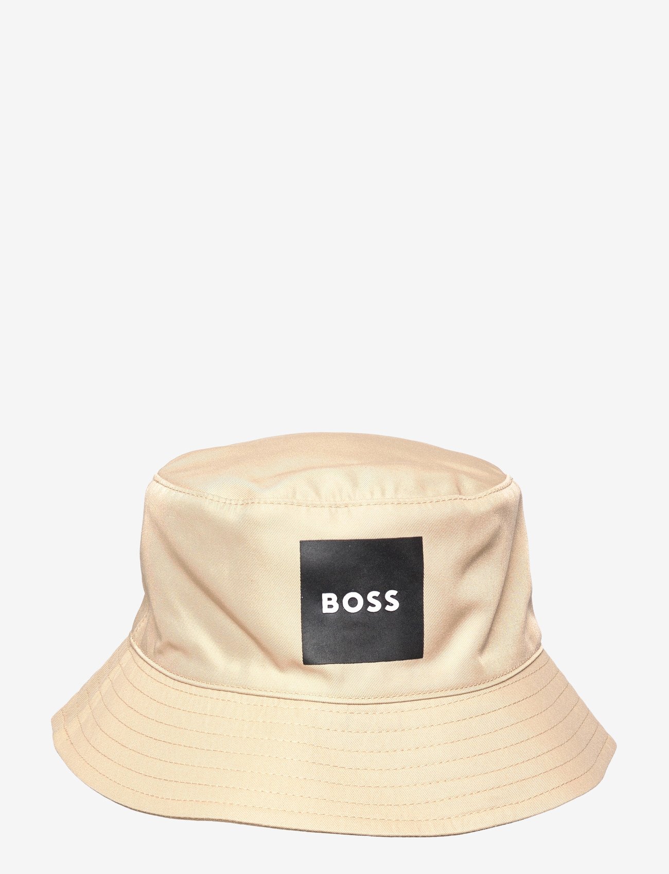 BOSS - REVERSIBLE BUCKET HAT - winter accessories - stone - 0