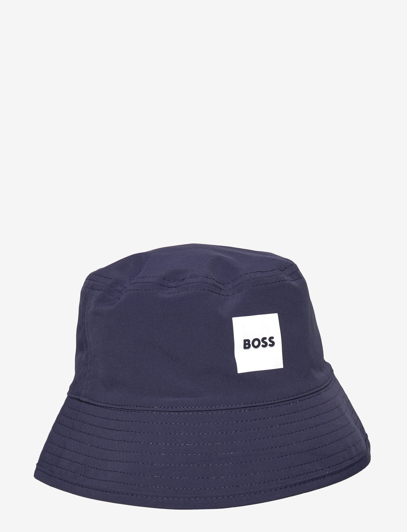 BOSS - REVERSIBLE BUCKET HAT - vinteraccessoarer - navy - 0
