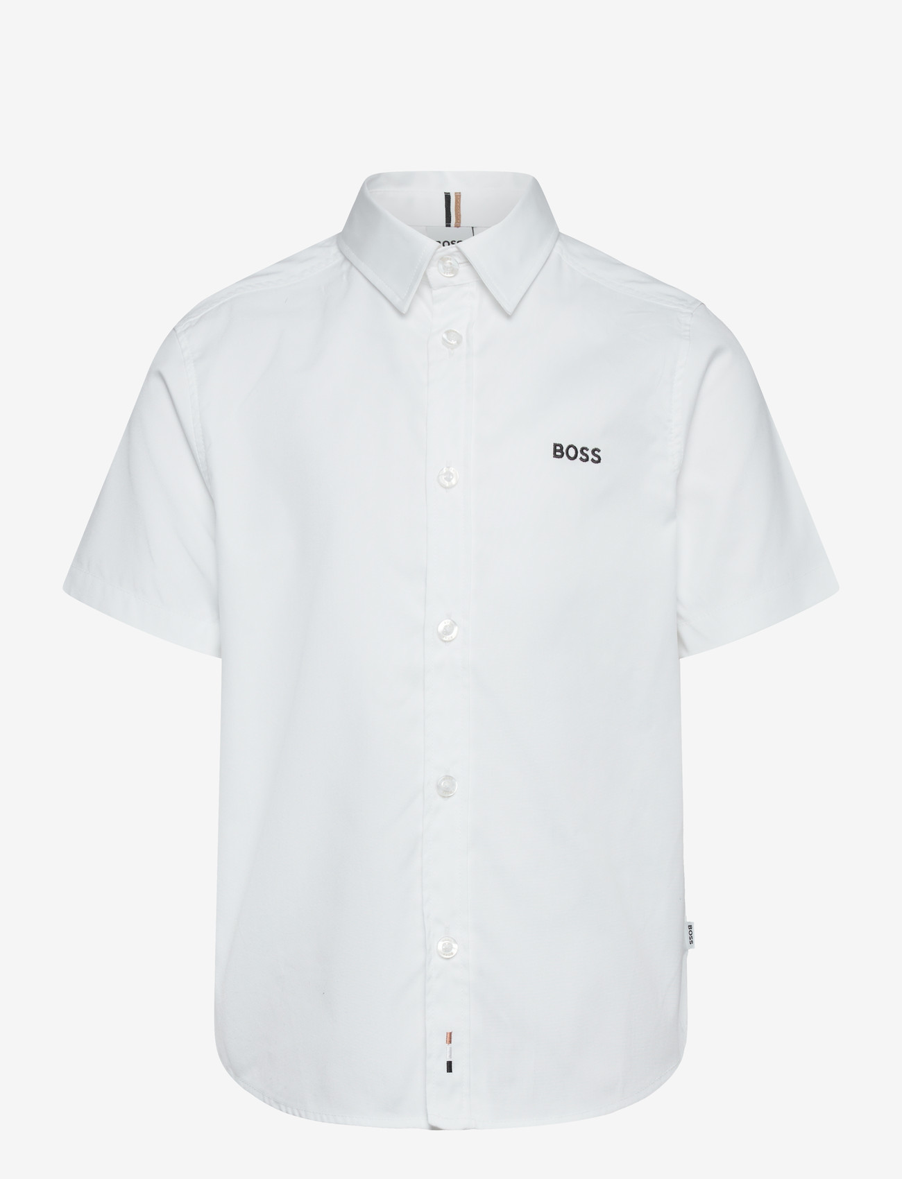 BOSS - SHORT SLEEVE SHIRT - kortærmede skjorter - white  black - 0