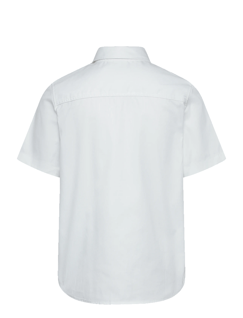 BOSS - SHORT SLEEVE SHIRT - kortærmede skjorter - white black - 1