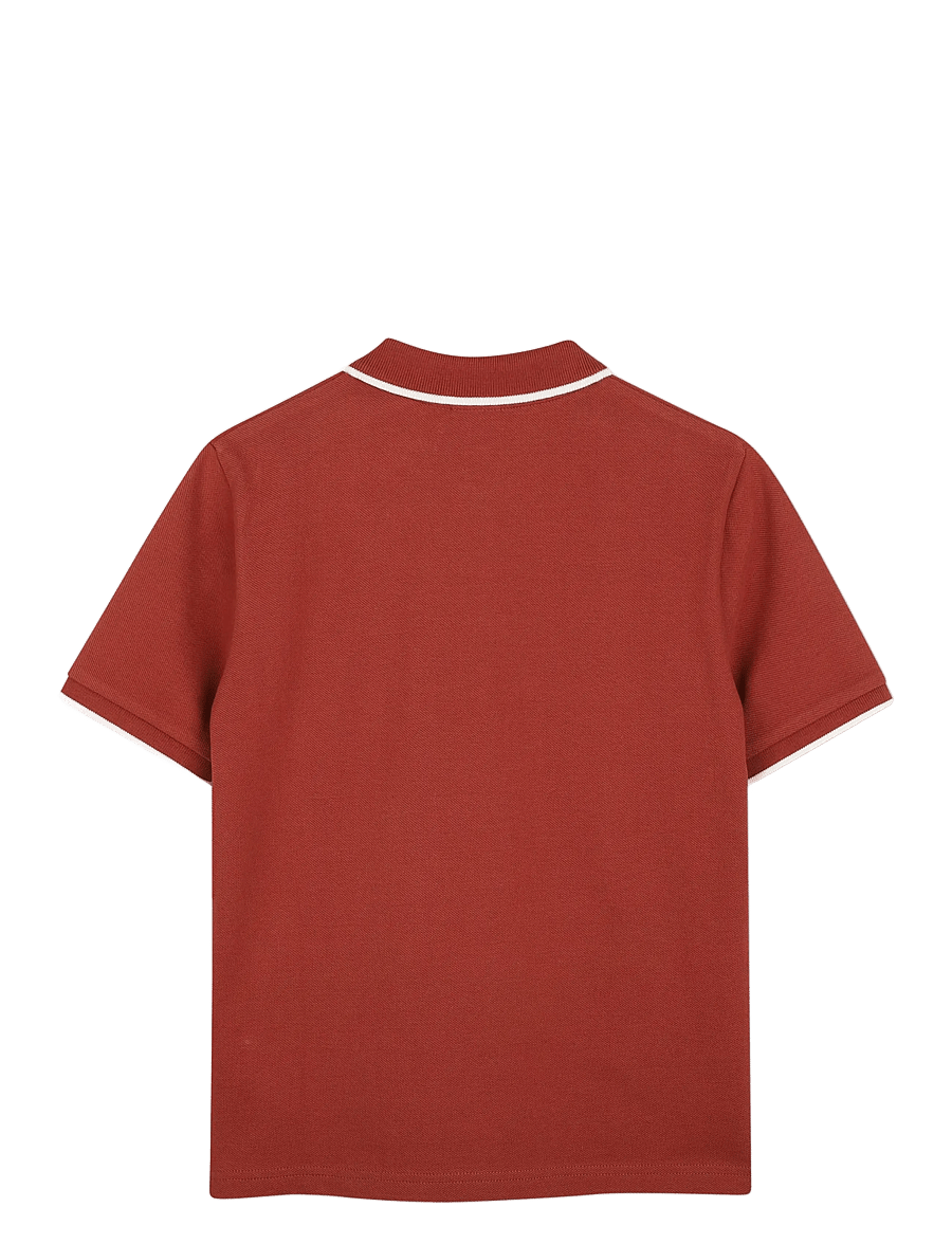 BOSS - SHORT SLEEVE POLO - kortärmade pikéer - crimson - 1