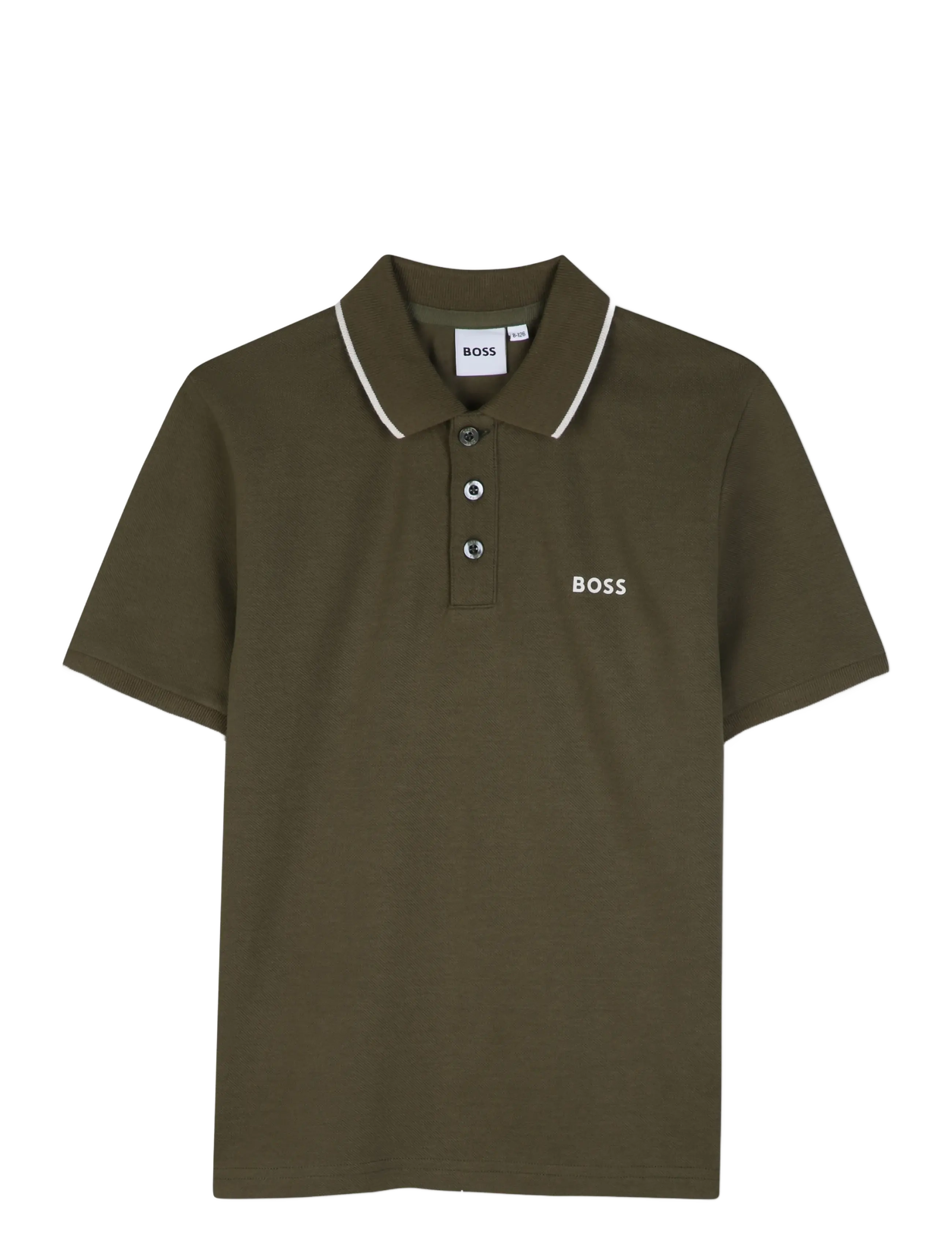 BOSS SHORT SLEEVE POLO - Kleidung - OLIVE NIGHT / khaki/green