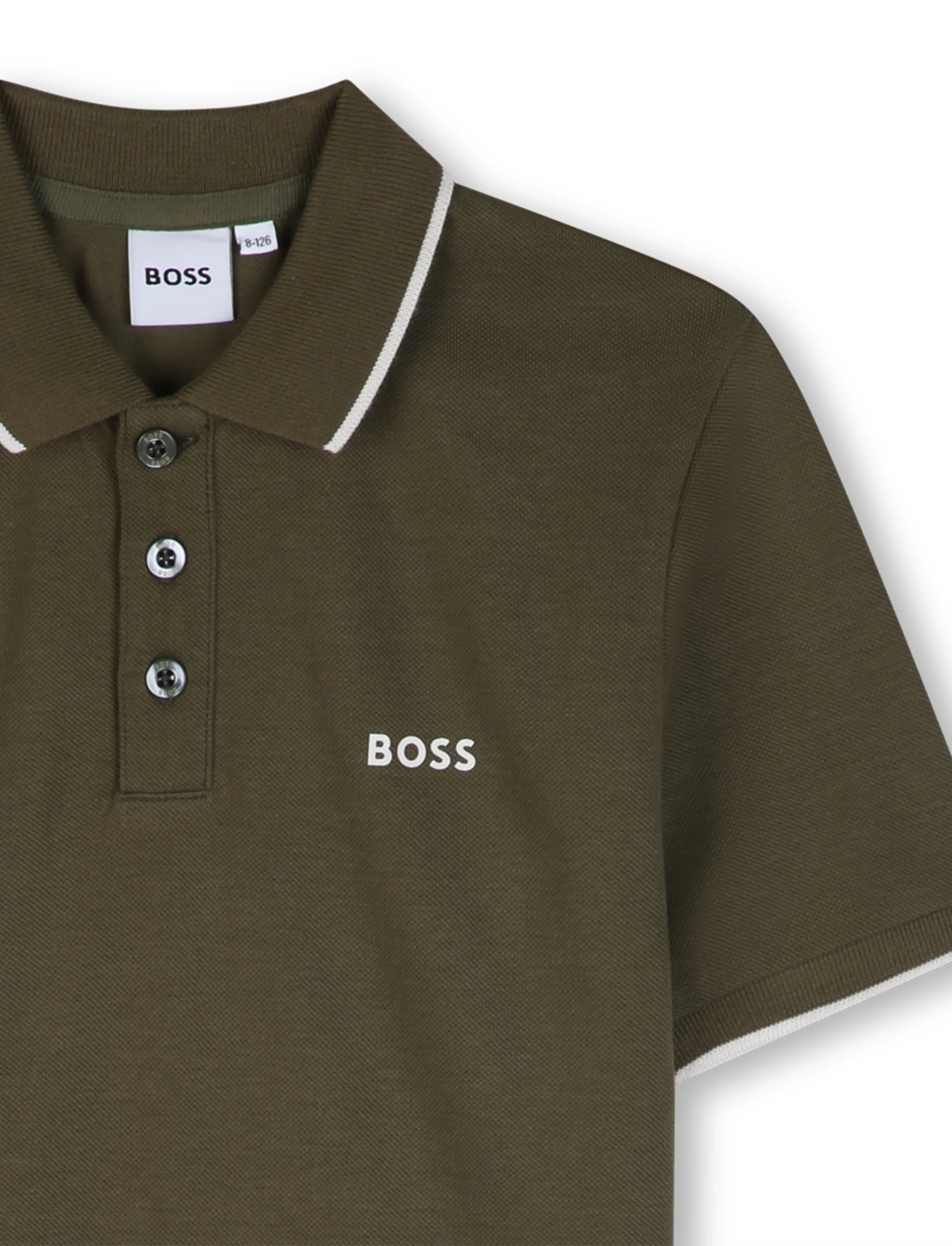 BOSS - SHORT SLEEVE POLO - kurzärmelig - olive night - 2