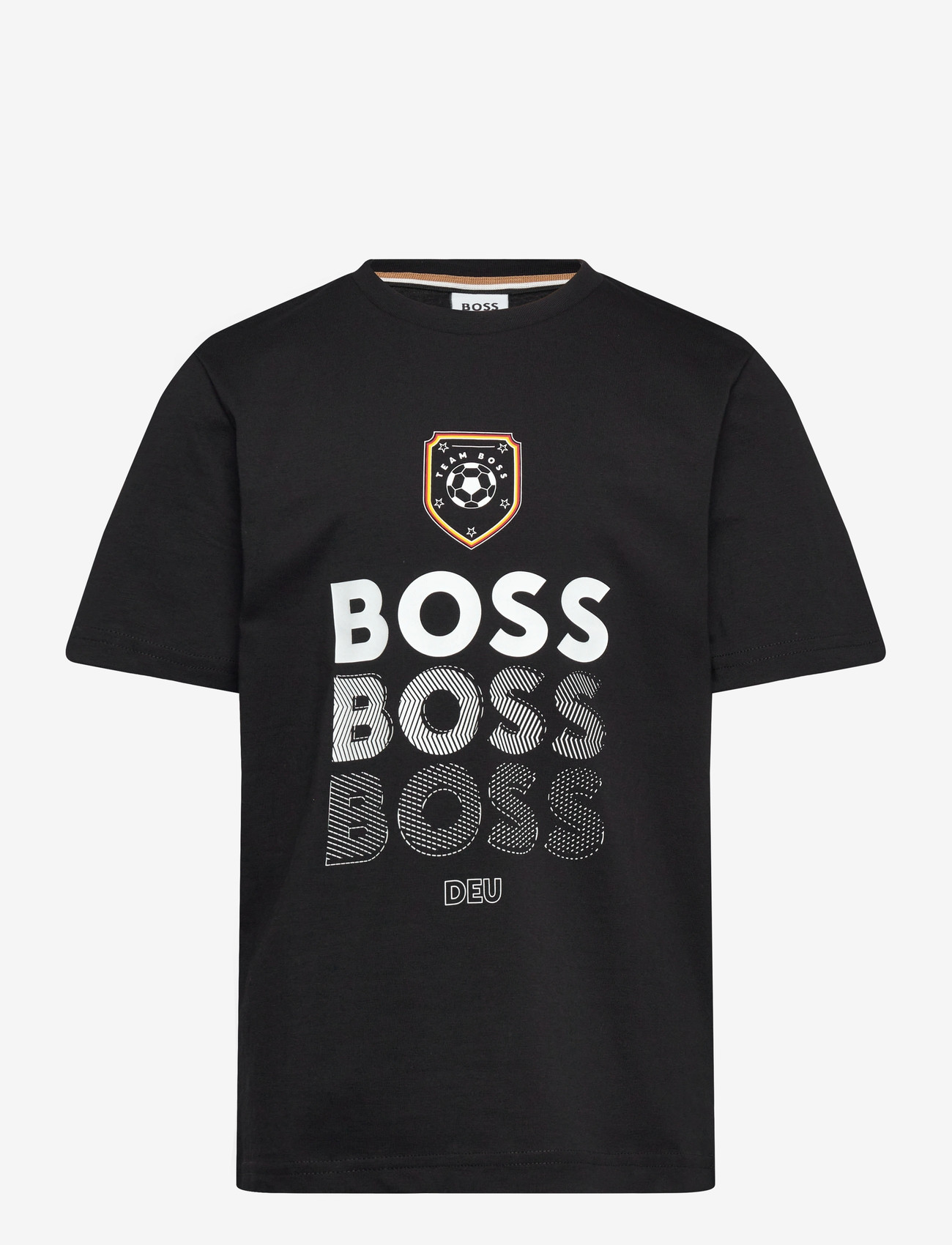 BOSS - SHORT SLEEVES TEE-SHIRT - sportstoppe - black - 0