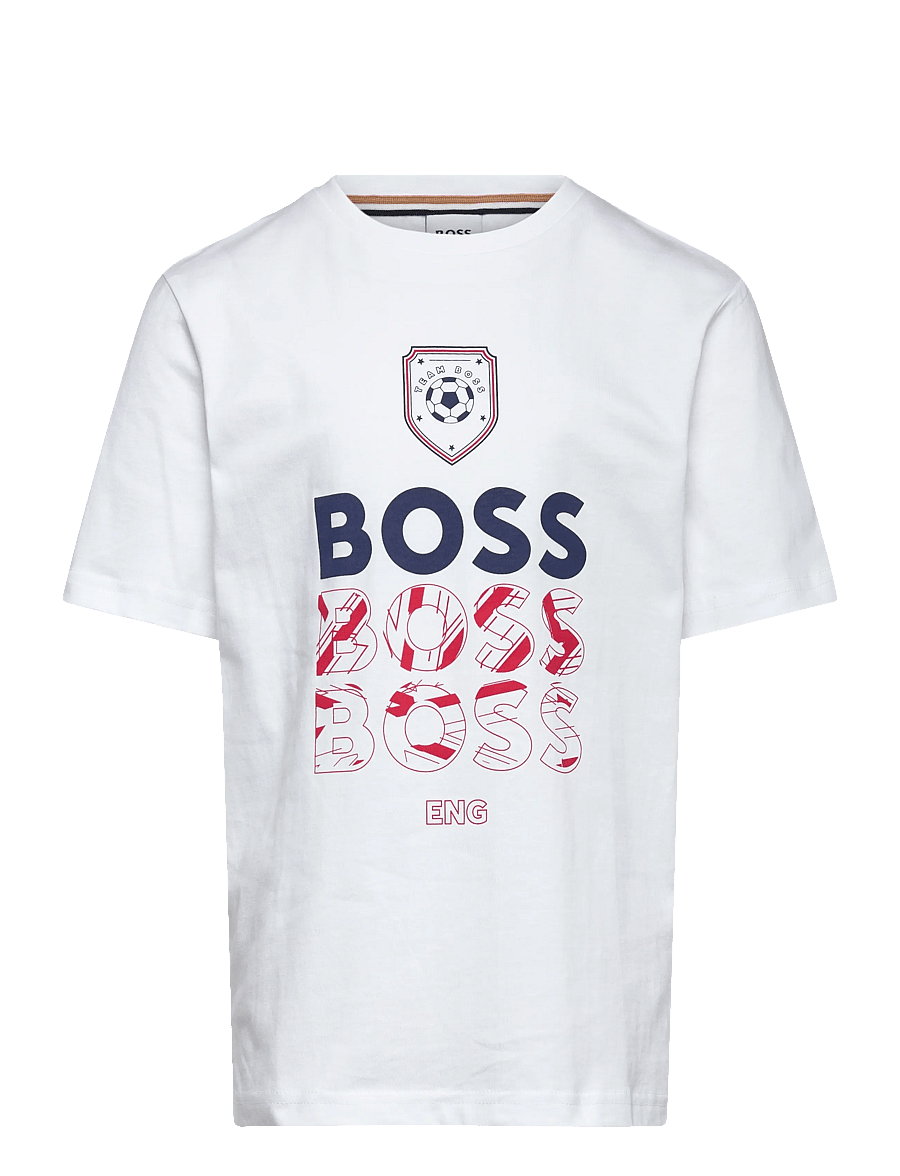 BOSS - SHORT SLEEVES TEE-SHIRT - sporta topi - white - 0